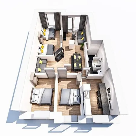 Big Near Rotkreuzplatz With 3 Bedroom For 12 Pax München